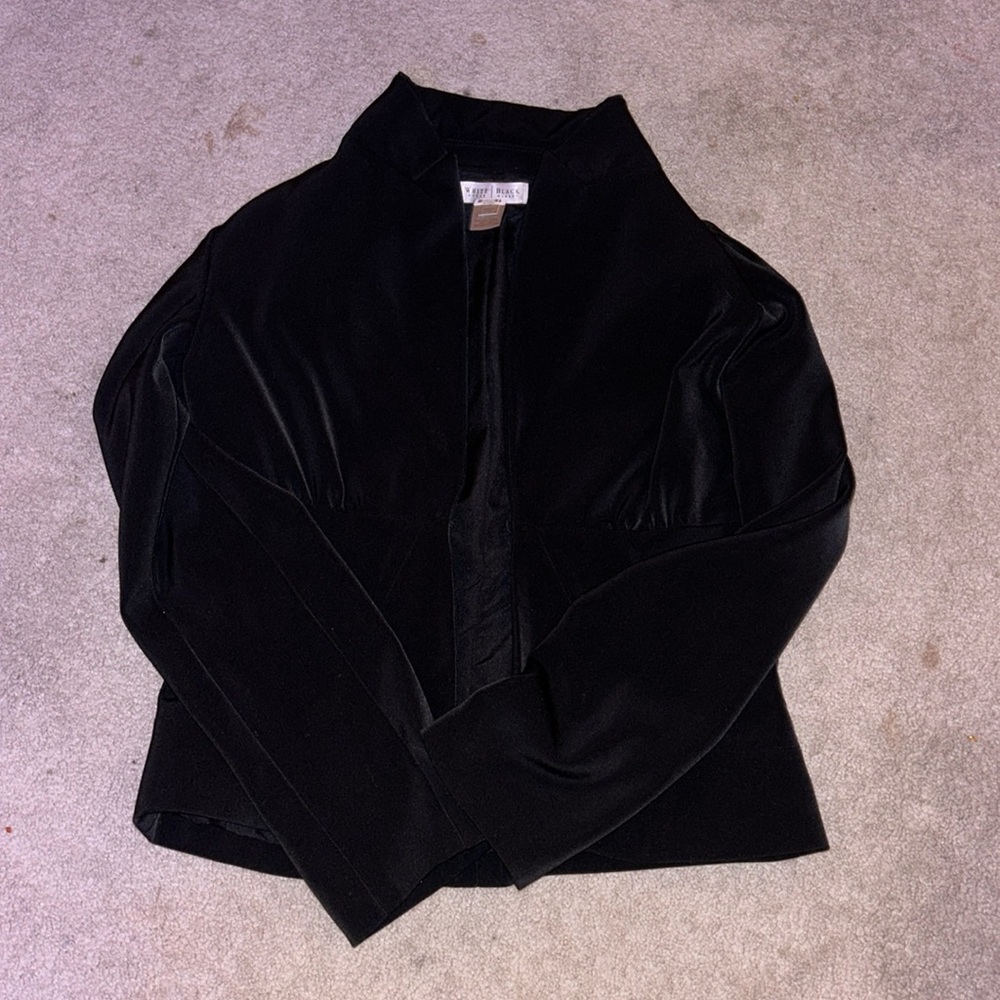 White House Black Market Women’s Black Top Long Sleeve